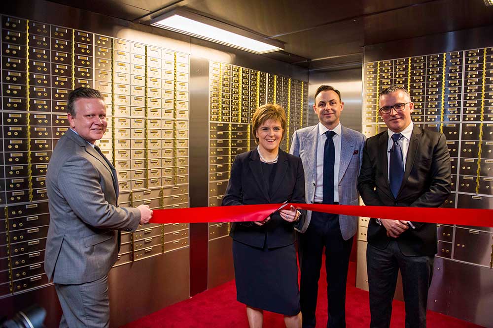 Nicola Sturgeon MSP Officially Opens Glasgow Vaults